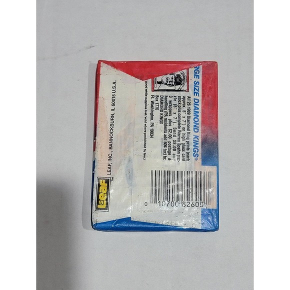 1989 Donruss Leaf MLB Collectible Baseball Puzzle & Cards Set in Wax Pack Sealed - Picture 3 of 3